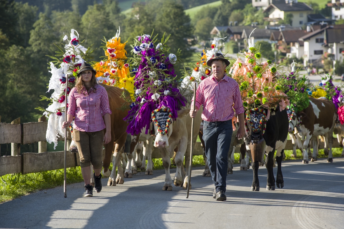 FÊTE DE LA TRANSHUMANCE AU TYROL
