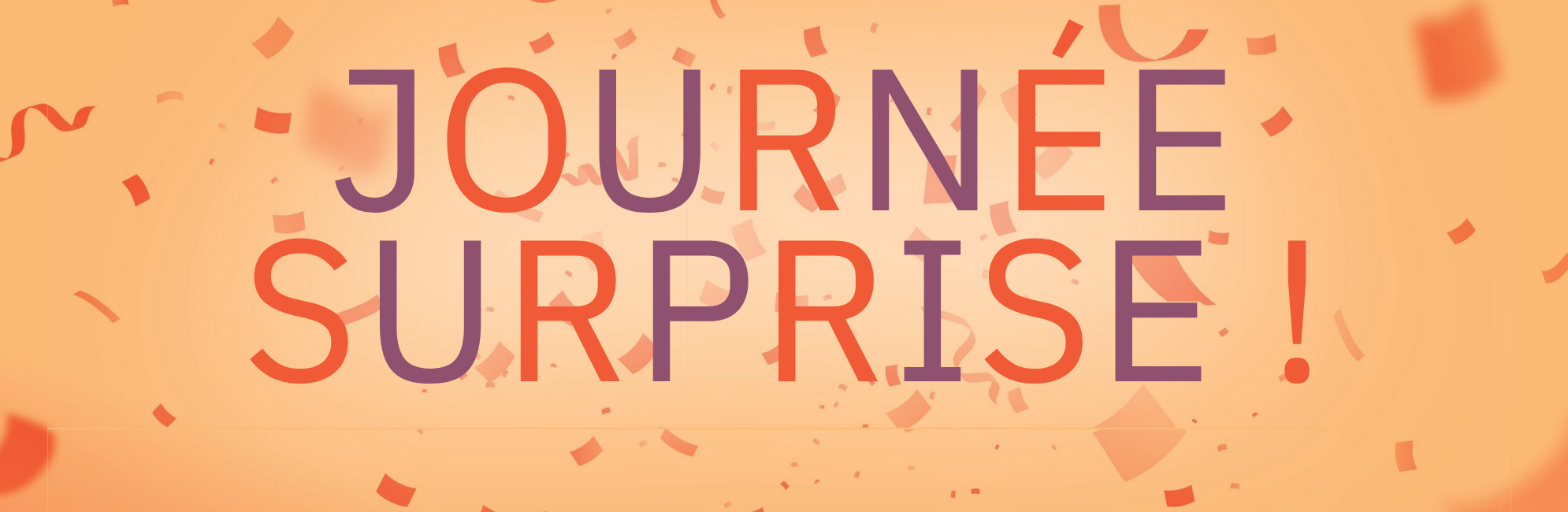 JOURNÉE SURPRISE